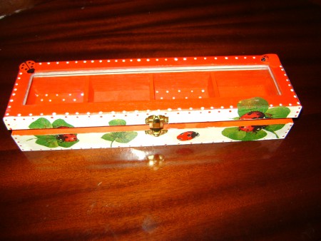 Caixa "joaninhas e pintas" Ref:C14