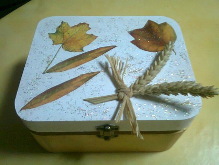 Caixa "espigas" Ref:C07