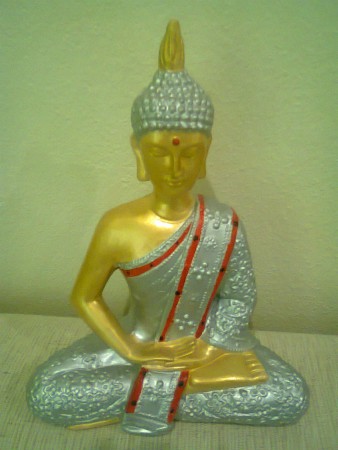 PEÇA EM GESSO PINTADA À MÃO REF: P03