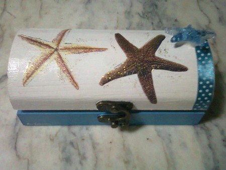 Caixa " estrelas do mar" REF: C101